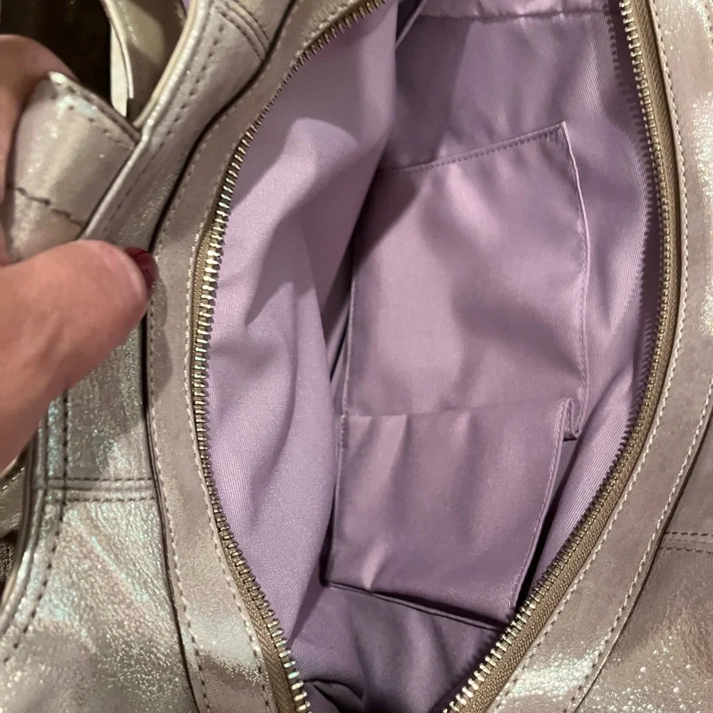 Coach Metallic Pink Shoulder Bag - Picture 12 of 12